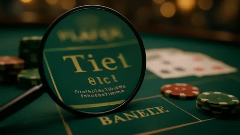 เดิมพันเสมอในบาคาร่า​: กับดักที่นักพนันไม่รู้